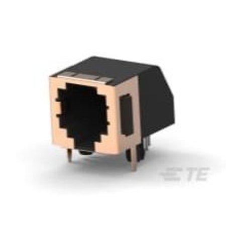 TE CONNECTIVITY Modular Connectors / Ethernet Connectors 6P6C Shielded 5555154-1